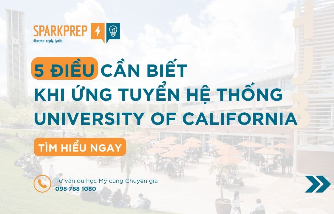 Lưu ý khi ứng tuyển hệ thống University of California